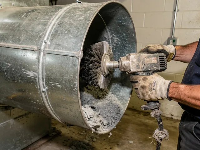 Industrial-grade dryer vent cleaning by El Segundo Dryer Vent Cleaning in El Segundo